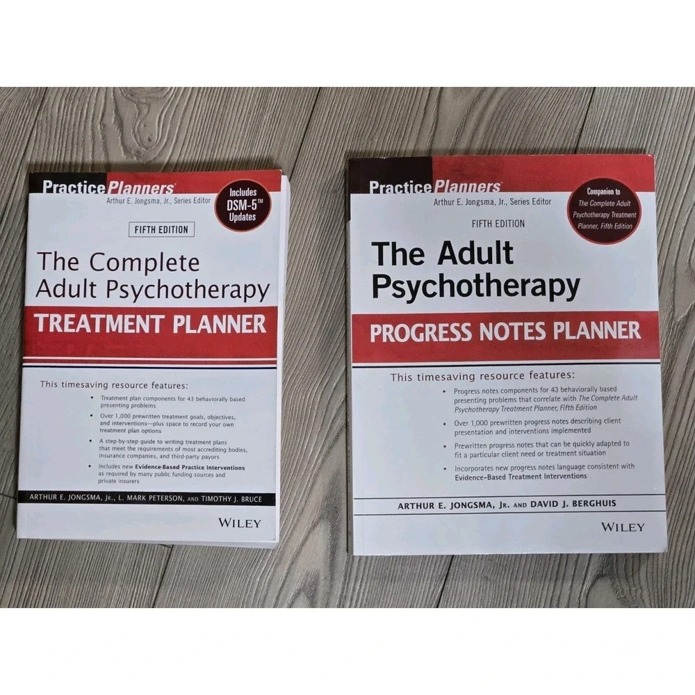 The Complete Adult Psychotherapy Treatment Planner Fifth Edition Progress Noted